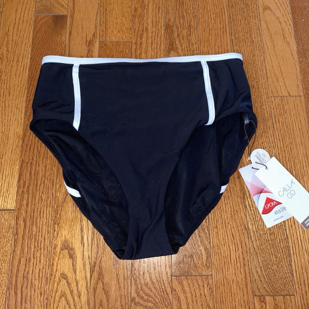 Calia By Carrie Underwood High Rise Swim Bottom Bikini Tummy‎ Control Size XS